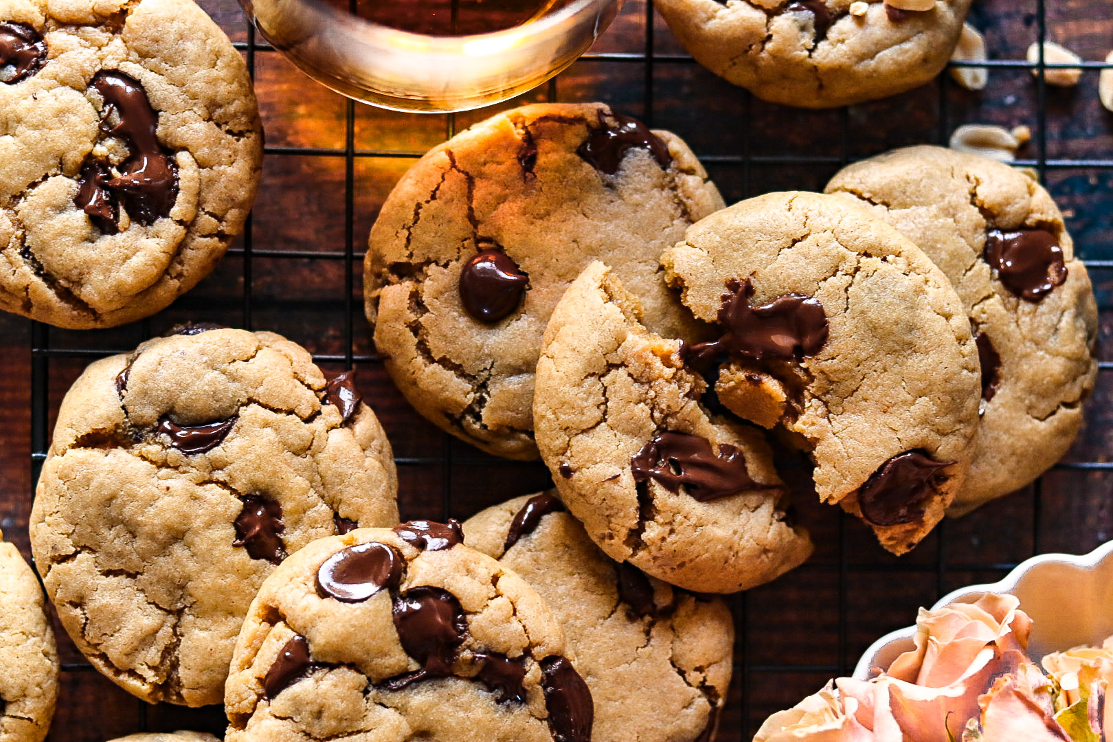 "screwball" chocolate chunk cookies