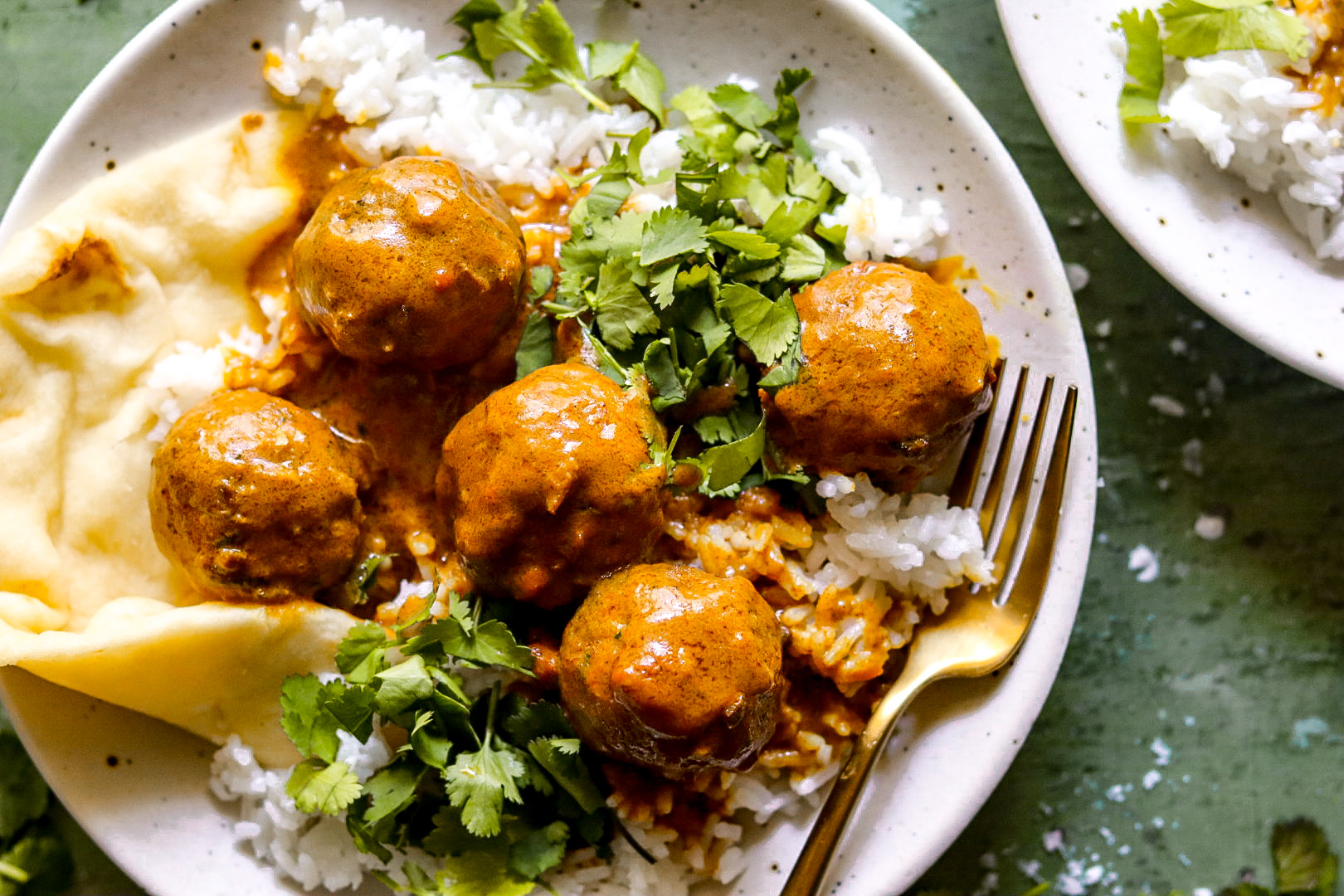 coconut butter chickpea meatballs