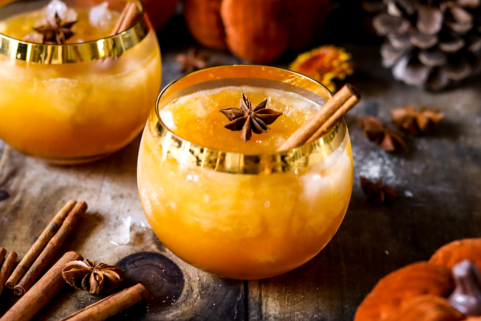 pumpkin butter old fashioned