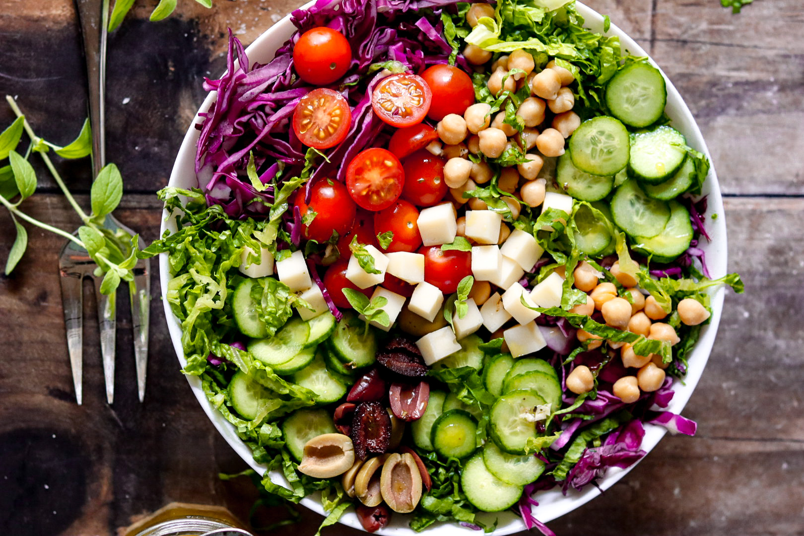pizza night italian chopped salad