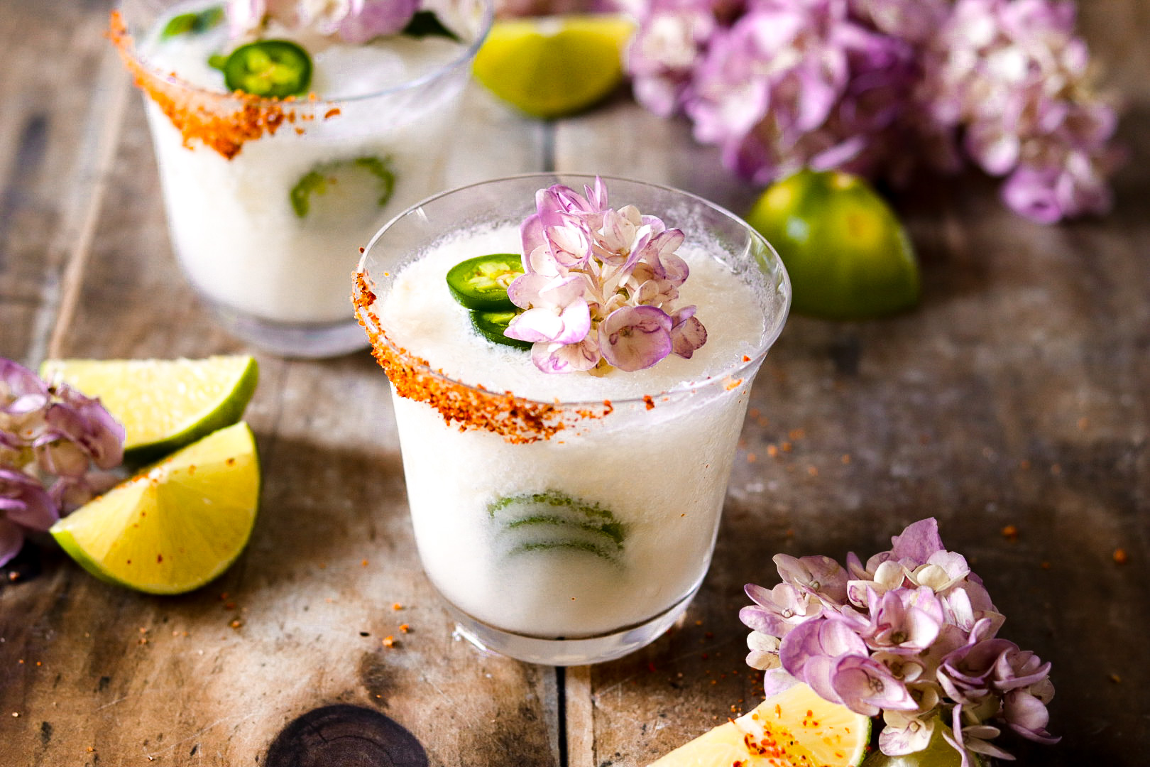 spicy coconut margarita