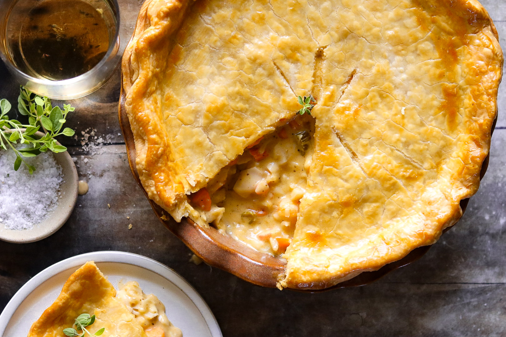 seafood pot pie