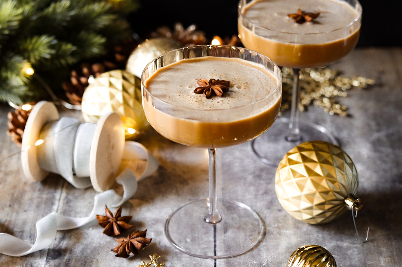 eggnog espresso martini