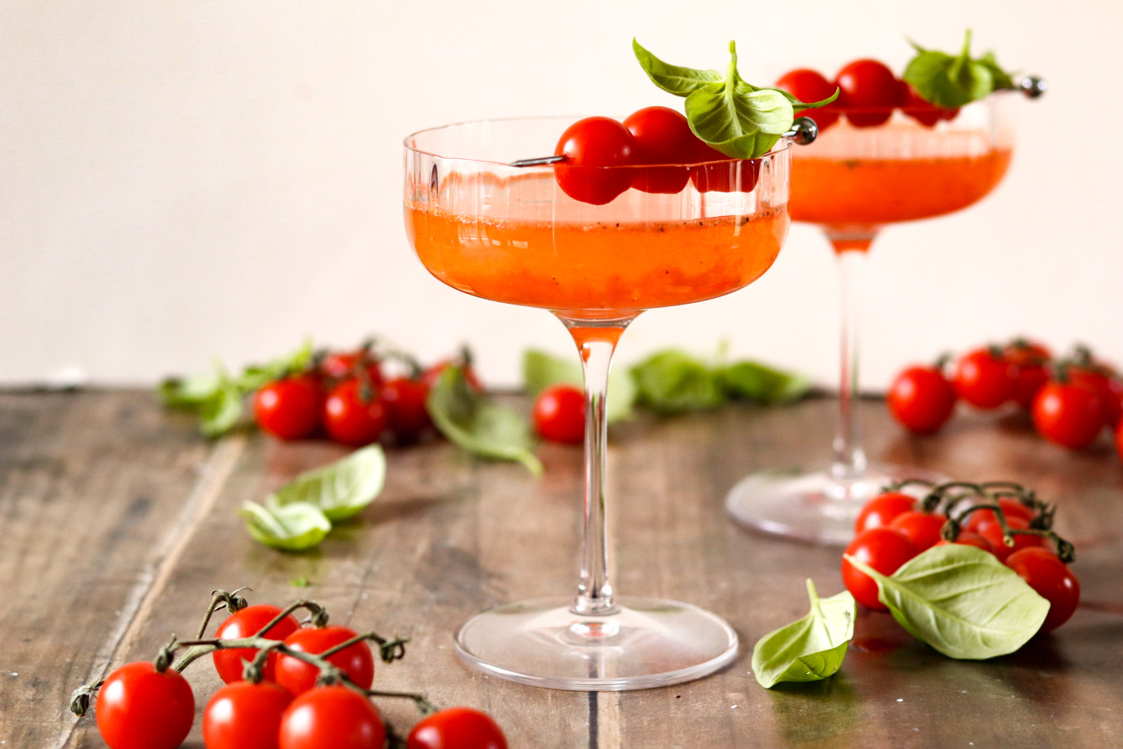 tomato basil martini