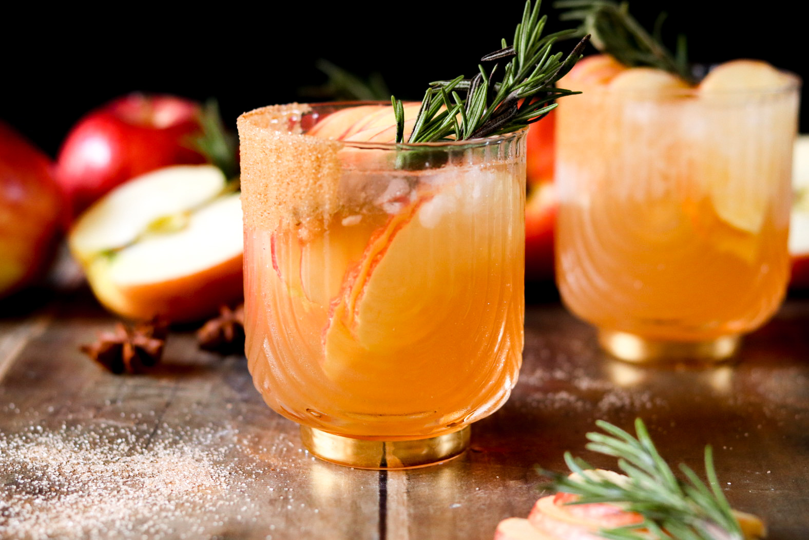 cinnamon maple cider paloma