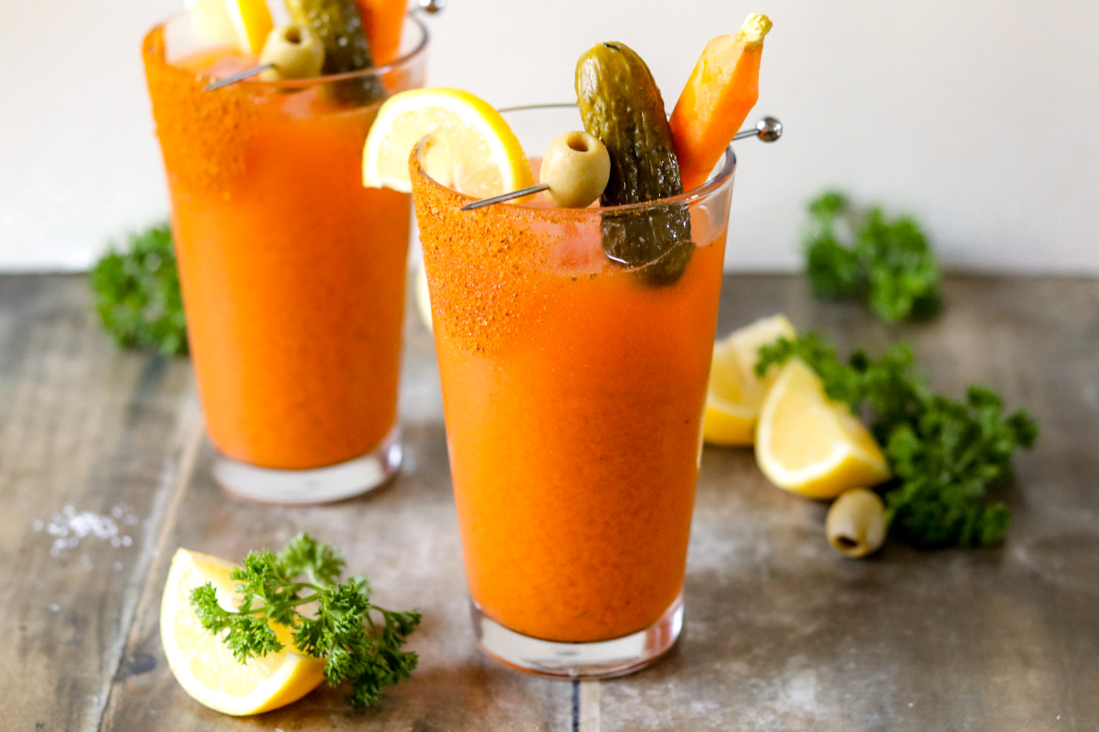 bunny's hot honey bloody mary