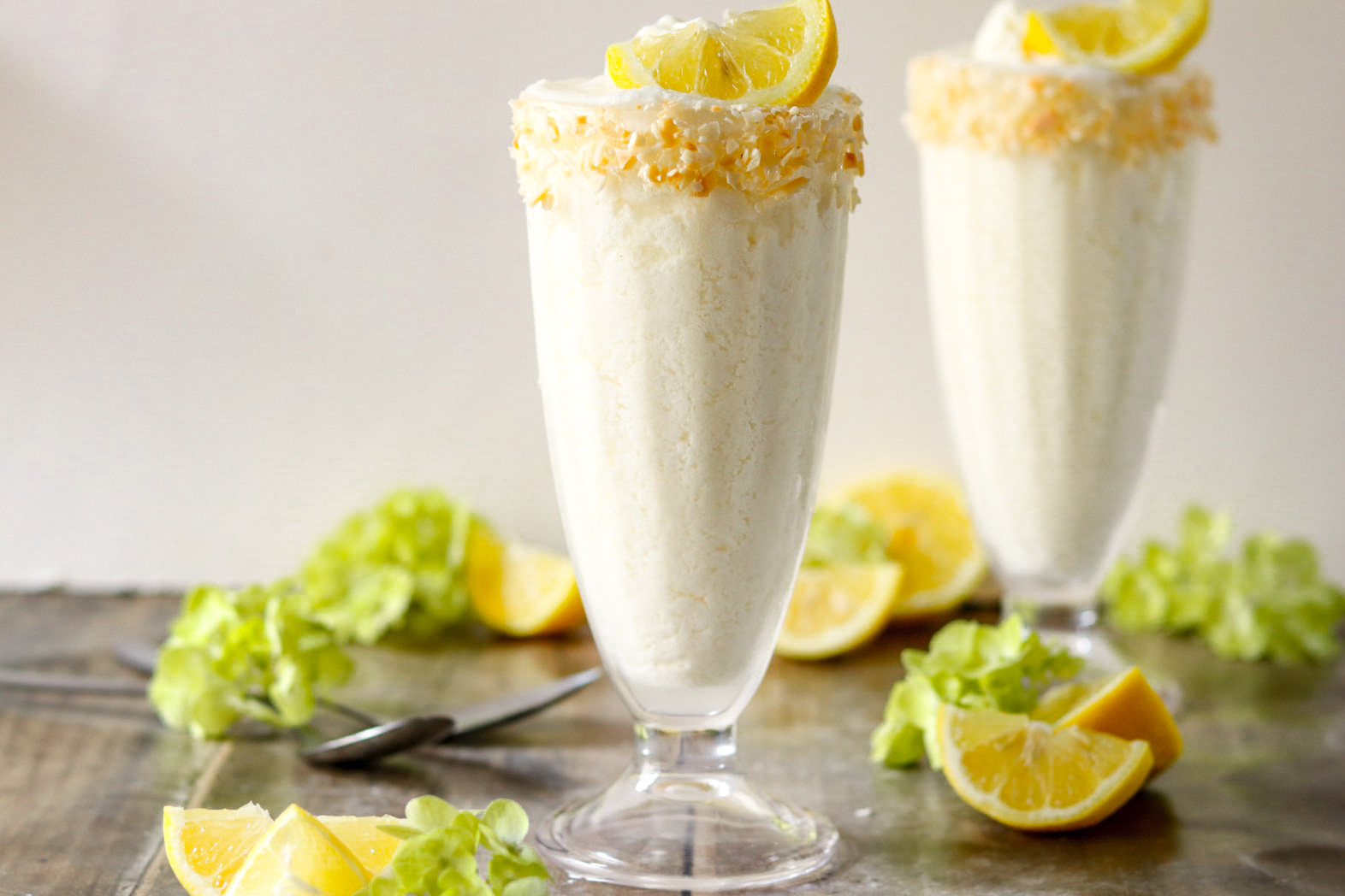 frozen coconut lemonade